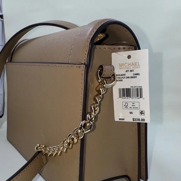 Michael Kors Camel Crossbody Bag - Picture 2 of 4
